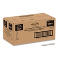 Cutlery | SOLO K6OW Style Setter Medium Weight Polypropylene Knife Cutlery - White (1000/Carton) image number 1