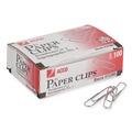 Paper Clips | ACCO A7072380I Paper Clips with Trade Size 1 - Silver (100 Clips/Box, 10 Boxes/Pack) image number 3