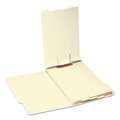 File Folders | Smead 35650 Stackable 1/5-Cut Bottom Tab Folder Dividers with 1 Fastener - Legal Size/Manila (50/Pack) image number 1
