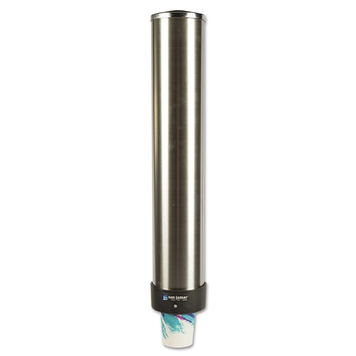 Just Launched | San Jamar C3400P 12 oz. to 24 oz. Water Cup Dispenser with Removable Cap - Large image number 0