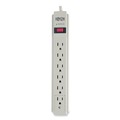 Surge Protectors | Tripp Lite TLP604 Protect It! 4 ft. Cord 6 AC Outlets 790 J Surge Protector - Light Gray image number 5