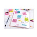 Just Launched | Post-it Notes 2051-3PK 1.88 in. x 1.88 in. Mini Cubes - Green/Orange Wave Collections (400-Sheets/Cube, 3 Cubes/Pack) image number 1
