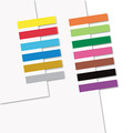 Page Flags | Redi-Tag B20202 Removable/Reusable Page Flags - 13 Assorted Colors (240/Pack) image number 1