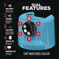 Painting | Rust-Oleum 376907 Stops Rust 5-in-1 Spray Paint, Gloss Maui Blue, 12 oz Aerosol Can image number 3