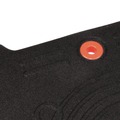 Office Chair Mats | Floortex FCA5XBK2535 AFS-TEX 5000 26 in. x 36 in. Anti-Fatigue Bespoke Mat - Midnight Black image number 5