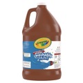 Arts & Crafts Supplies | Crayola 54-2128-007 1 Gallon Washable Paint - Brown image number 5