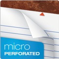 Notebooks & Pads | TOPS 75330 50-Sheet 8.5 in. x 11 in. Wide/Legal Rule "The Legal Pad" Ruled Perforated Pads - White (1-Pad) image number 3