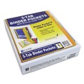 Sheet Protectors | C-Line 06650 9.88 in. x 11.38 in. Binder Pocket with Write-On Index Tabs - Assorted (5/Set) image number 4