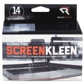 Cleaning & Janitorial Supplies | Read Right RR1291 5 x 5 ScreenKleen Alcohol-Free Cloth Wipes - Unscented (14/Box) image number 1