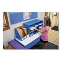 Boxes & Bins | Bankers Box 3380701 28.25 in. x 13 in. x 16 in. 9-Compartment Classroom Literature Sorter - Blue (4/Carton) image number 4