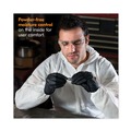 Disposable Gloves | Ansell 49278 9.5 in. Long 6 mil Thick G10 Powder-Free Kraken Grip Nitrile Gloves - X-Large, Black (900/Carton) image number 6