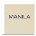 File Folders | Oxford 13V 11 in. x 8.5 in. 5-Tab Write-On Tab Dividers - Manila (20/Box) image number 4