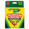 Arts & Crafts Supplies | Crayola 52-4008 Triangular Crayons (8/Box) image number 0