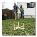 Clearance Center | Champion Sports QS1 Plastic/Wood Ring Toss Set - Assorted Colors (9-Piece/Set) image number 7