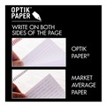 Back to School Sale | Black n' Red E67008 11.75 in. x 8.25 in. Sheets Wide/Legal Rule 1-Subject SCRIBZEE Compatible Flexible Cover Twinwire Notebooks - Black/Red Cover image number 4