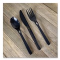 Cutlery | Wego 54101101 Polystyrene Fork - Black (1000/Carton) image number 3