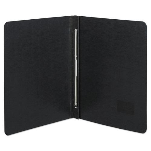 Report Covers & Pocket Folders | ACCO A7025071A PRESSTEX 8.5 in. x 11 in. 2-Piece Prong Fastener Side Bound Report Cover with Tyvek Reinforced Hinge - Black image number 0