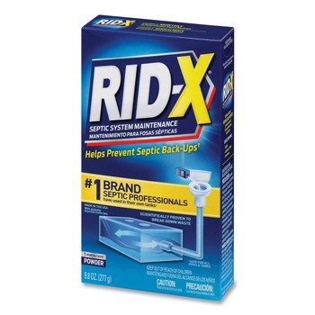 RID-X 19200-80306 9.8 oz. Septic System Treatment Concentrated Powder (12/Carton)