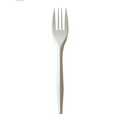 Cutlery | Boardwalk BWKFORKPPMW 5.51 in. Mediumweight Polypropylene Plastic Fork Cutlery - White (1000/Carton) image number 0