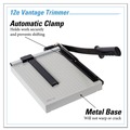 Arts & Crafts Supplies | Dahle 12E Vantage 10 x 12.75 Guillotine 15-Sheet Paper Trimmer/Cutter image number 3