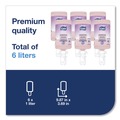 Hand Soaps | Tork 400032 1L Refill Soft Rose Scent Luxury Liquid Soap (6/Carton) image number 2