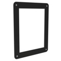 Office Presentation Supplies | Deflecto 899102 8.5 x 11 Insert Superior Image Window Display - Clear/Black image number 2