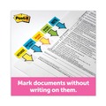 Sticky Notes & Post it | Post-it Flags 680-SH2 1 in. "Sign Here" Arrow Message Page Flags - Yellow (50-Flags/Dispenser, 2-Dispensers/Pack) image number 7