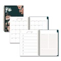 Notebooks & Pads | Blue Sky 139478 8.63 in. x 5.88 in. 12-Month (Jan to Dec): 2026 Life Note-It Dania Weekly/Monthly Planner - Floral Artwork, Teal/Pink/Blue Cover image number 0