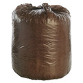 Trash Bags | Stout by Envision G3036B80 30 in. x 36 in. 30-Gallon 0.8 mil. Controlled Life-Cycle Plastic Trash Bags - Brown (60/Box) image number 4