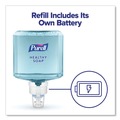 Hand Soaps | PURELL 7730-01 1200 mL 5.25 in. x 8.8 in. x 12.13 in. ES8 Soap Touch-Free Dispenser - White image number 2