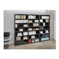 Office Filing Cabinets & Shelves | Tennsco FS360-LGY 36 in. x 16.5 in. x 63.5 in. 6 Legal/Letter File Shelves Fixed Shelf Enclosed-Format Lateral File for End-Tab Folders - Light Gray image number 1