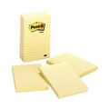 Notebooks & Pads | Post-it Notes 660-5PK 4 in. x 6 in. Original Note Ruled Pads - Canary Yellow (5/Pack) image number 0