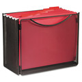 Desktop Organizers | Safco 2169BL 12.5 in. x 7 in. x 10 in. Onyx Desktop Box File - Letter/Black image number 1