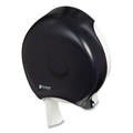 Paper Towels and Napkins | San Jamar R6000TBK 12.9 x 5.63 x 14.88 Single 12 in. JBT Classic Bath Tissue Dispenser - Transparent Black Pearl image number 1