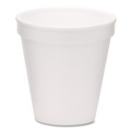 Cups and Lids | WinCup 221965 6 oz Foam Drink Cups - White (1000/Carton) image number 0
