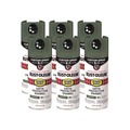 Painting | Rust-Oleum 383421 Stops Rust 5-in-1 Spray Paint, Satin Earthy Green, 12 oz Aerosol Can, 6/Carton image number 0