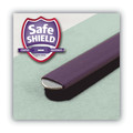 File Folders | Smead 34725 3 in. Expansion End Tab Pressboard Classification Folders with 2 SafeSHIELD Coated Fasteners - Letter Size/Gray-Green (25/Box) image number 6
