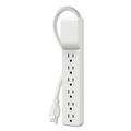 Surge Protectors | Belkin BE106000-10 720 J 6 AC Outlets 10 ft. Cord Home/Office Surge Protector - White image number 1