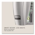 Odor Control | Rubbermaid Commercial 1793548 TC TCell 2.9 in. x 2.75 in. x 5.9 in. Odor Control Dispenser - Chrome image number 2