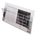Desk Shelves | Deflecto 51 10 in. x 3 in. x 5.5 in. Adjustable Sidewall Register Air Deflector - Clear image number 0