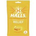 Snacks | HALLS 03 12546 62183 00 Triple Action Cough Drops - Honey-Lemon (12/Box) image number 1