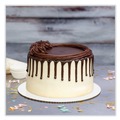 Food Trays, Containers, and Lids | SCT 11221 12 in. Diameter Bright White Paper Cake Circles - White (100/Carton) image number 2