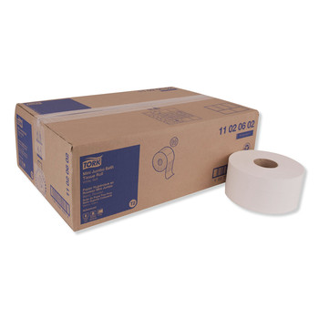 Tork 11020602 3.48 in. x 751 ft. Septic Safe, 2-Ply Advanced Jumbo Bath Tissue - White (12 Rolls/Carton)