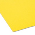 File Folders | Smead 64069 Colored Hanging File Folders with 1/5 Cut Tabs - Letter, Yellow (25/Box) image number 3