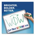 Washable Markers | EXPO 82003A Low-Odor Bullet Tip Dry-Erase Marker - Medium/Blue (1-Dozen) image number 4