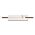 Binders & Binding Supplies | Smead 68215 2 in. Capacity 2.75 in. Center to Center Reinforced Self-Adhesive Two-Prong Fastener Set - Brown (100/Box) image number 3