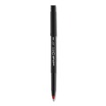 Back to School Sale | uni-ball 60042 ONYX Extra-Fine 0.5 mm Roller Ball Pen - Black/Red Barrel (1-Dozen) image number 1
