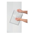 Mailroom Equipment | Durable 400023 8.5 in. x 11 in. DURAFRAME SUN Sign Holder - Silver Frame (2/Pack) image number 4