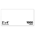 Labels | Avery 55163 2 in. x 4 in. Repositionable Shipping Labels with Sure Feed for Inkjet/Laser Printers - White (100/Box) image number 2