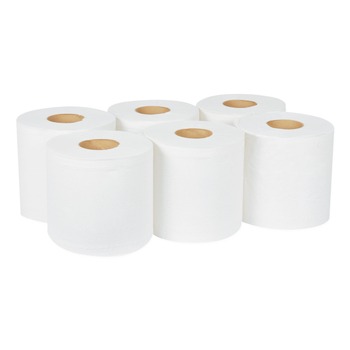 Tork RC530 Centerfeed 7.6 x 11.75 2-Ply Hand Towel - White (6/Carton)